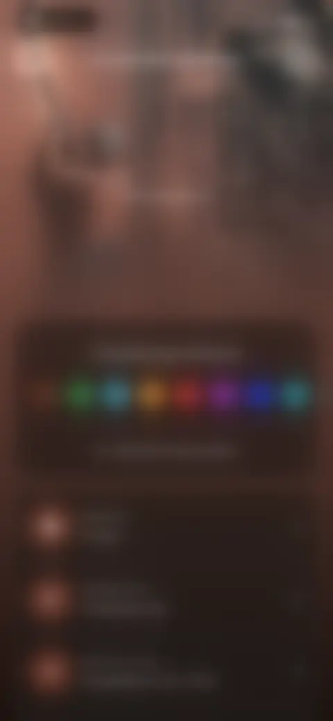 Locked screen preview