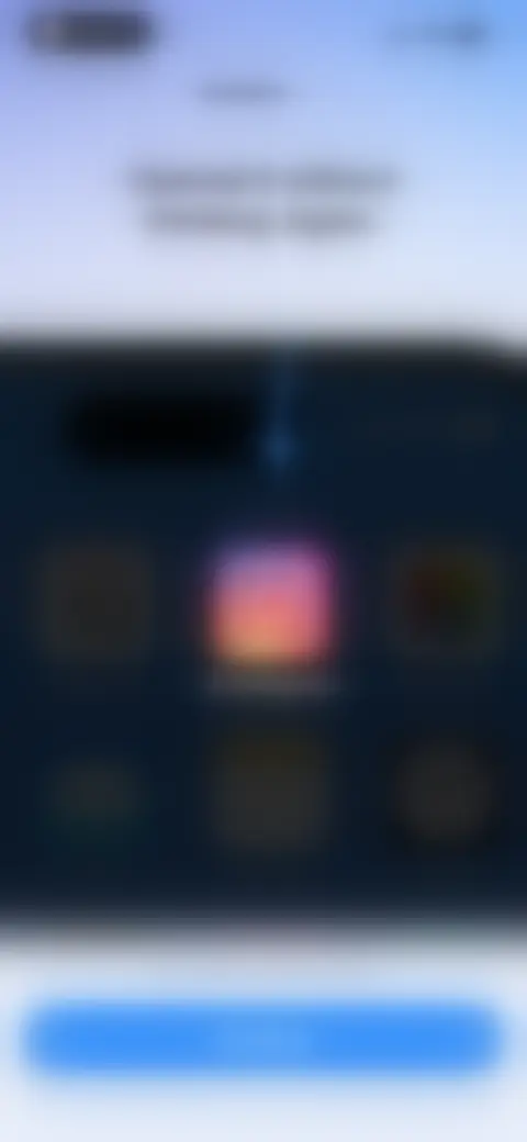 Locked screen preview