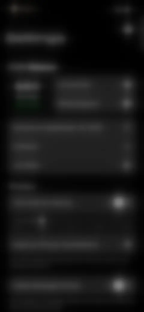 Locked screen preview
