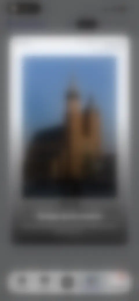 Locked screen preview