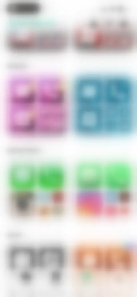 Locked screen preview