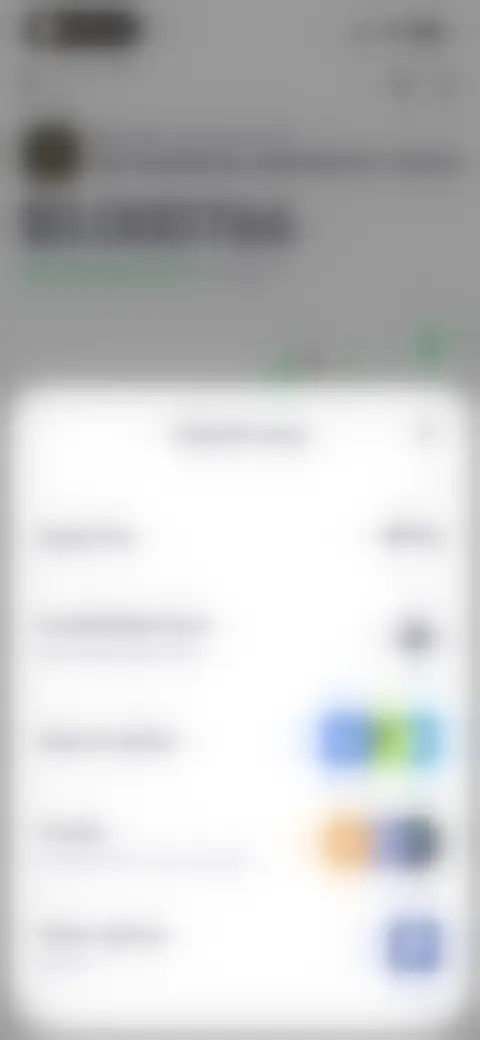 Locked screen preview