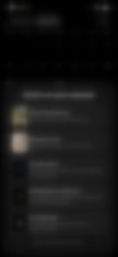 Locked screen preview