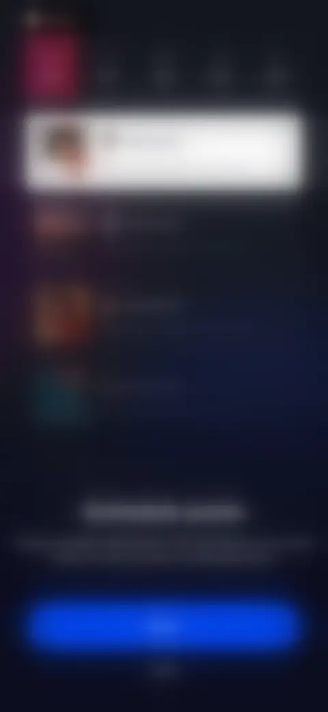 Locked screen preview