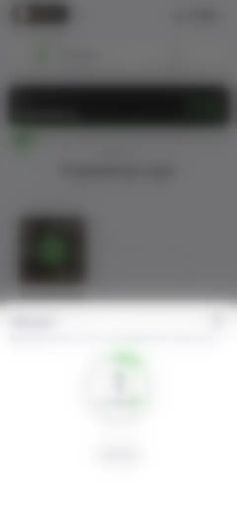 Locked screen preview