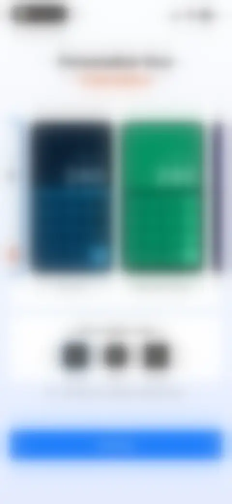 Locked screen preview