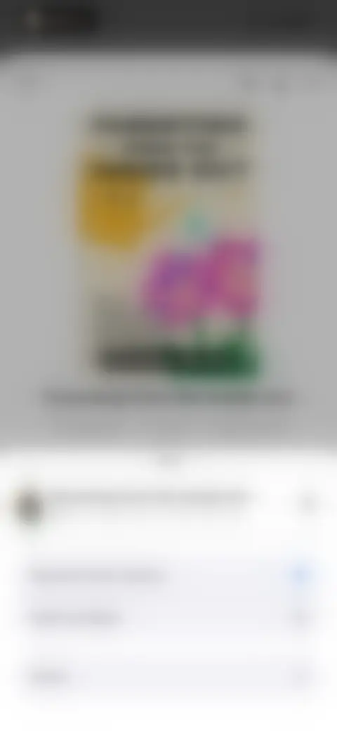 Locked screen preview