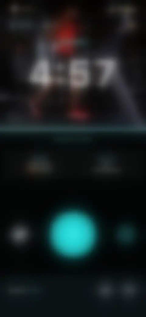Locked screen preview