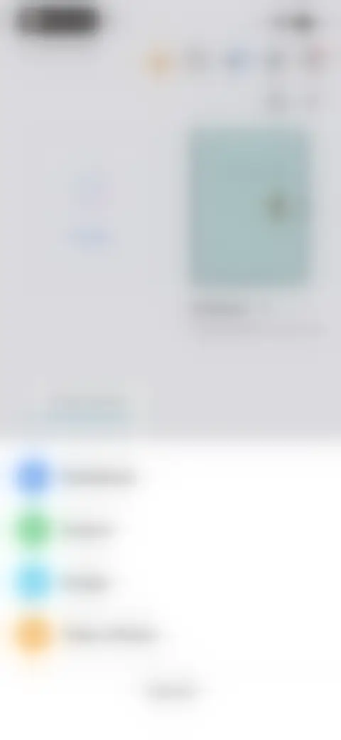 Locked screen preview