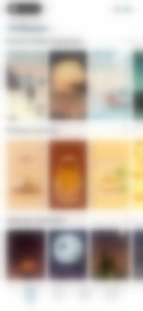 Locked screen preview