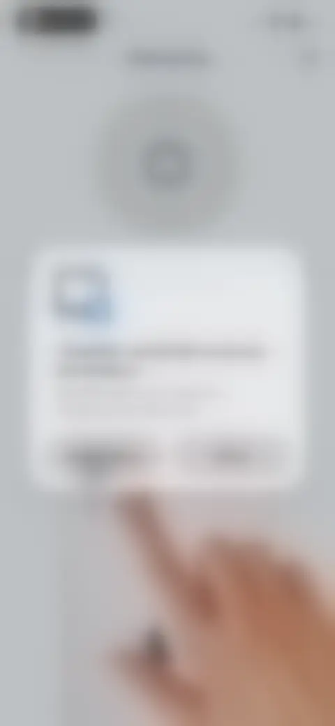 Locked screen preview