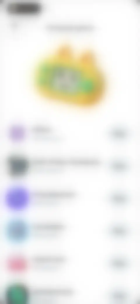 Locked screen preview