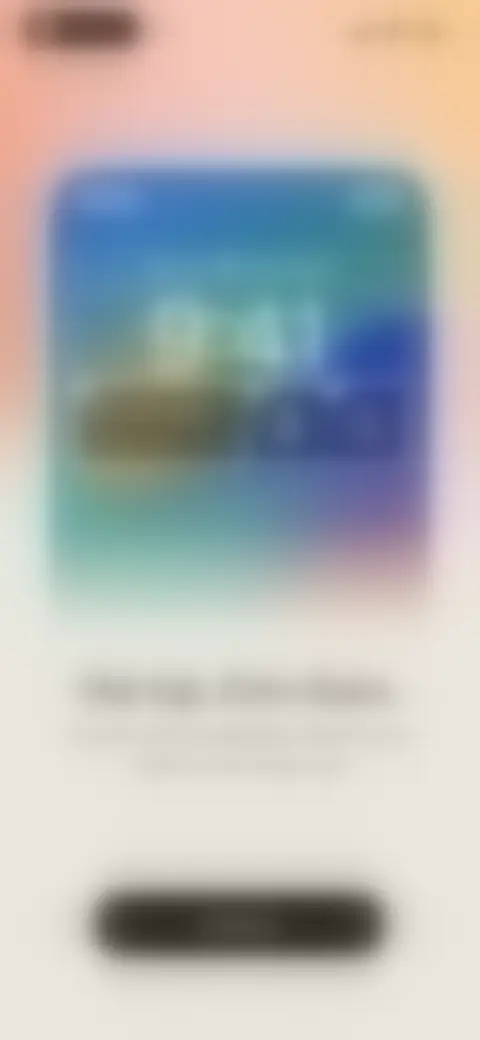 Locked screen preview