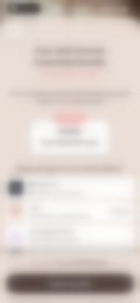 Locked screen preview