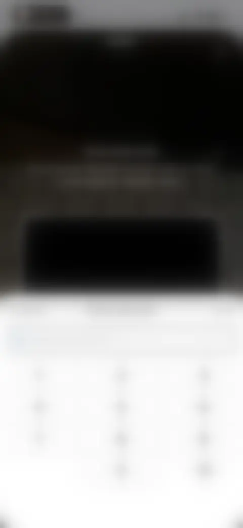 Locked screen preview
