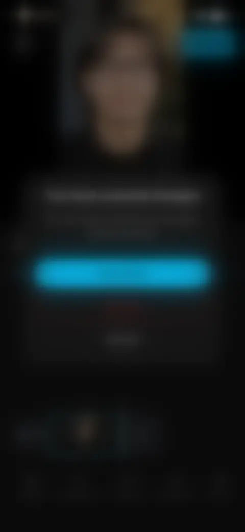 Locked screen preview