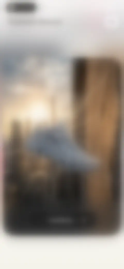 Locked screen preview