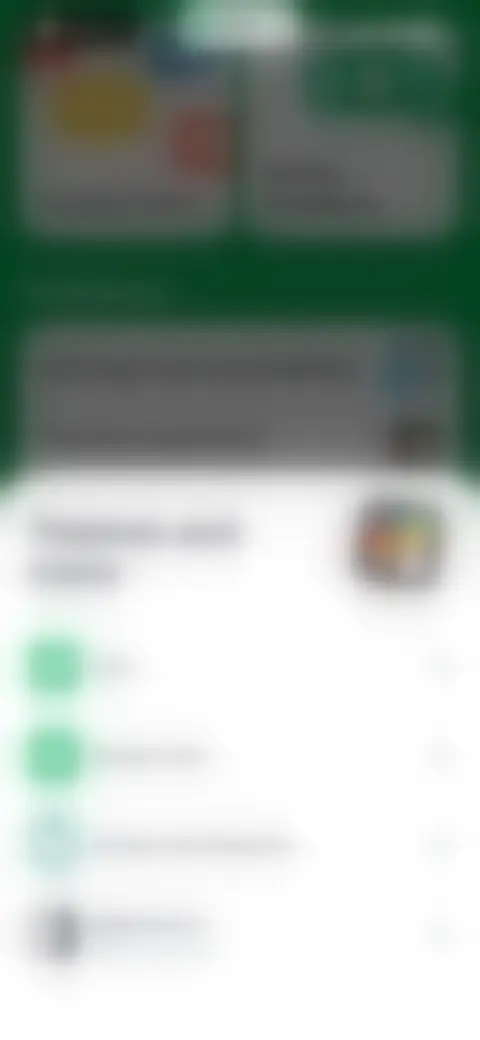 Locked screen preview