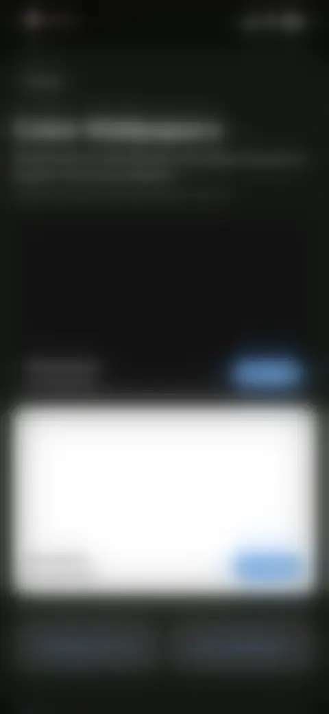 Locked screen preview