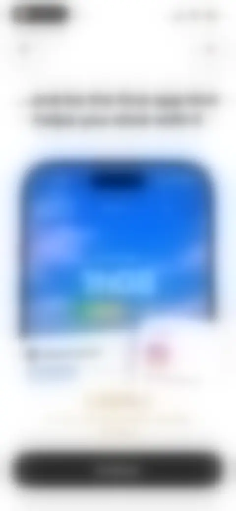 Locked screen preview