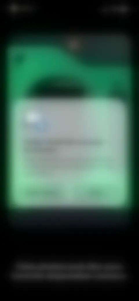 Locked screen preview