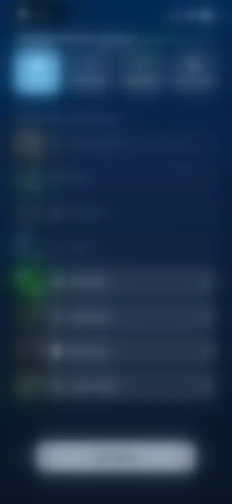 Locked screen preview