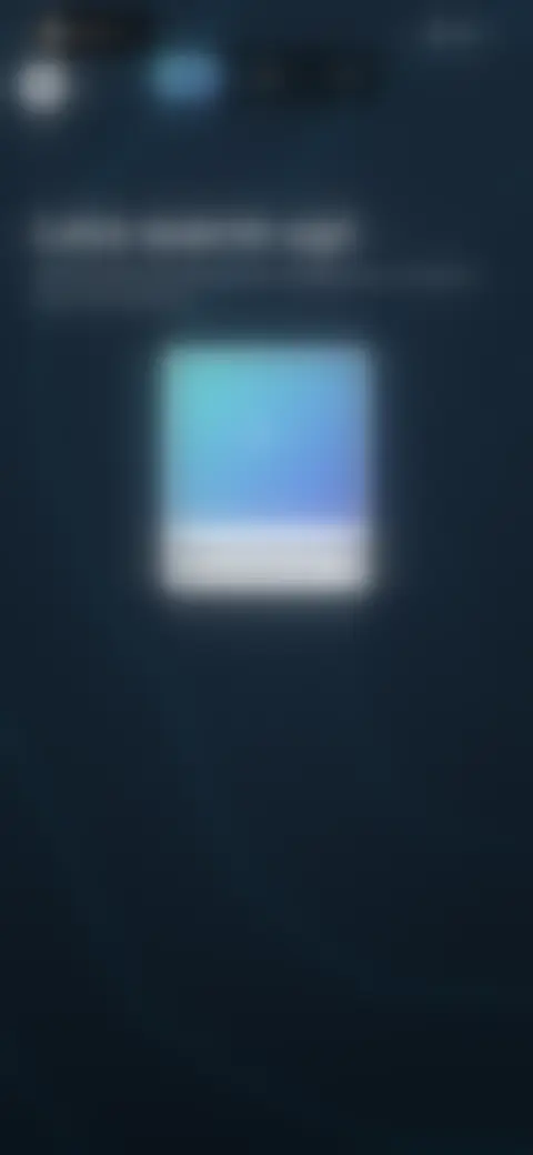 Locked screen preview