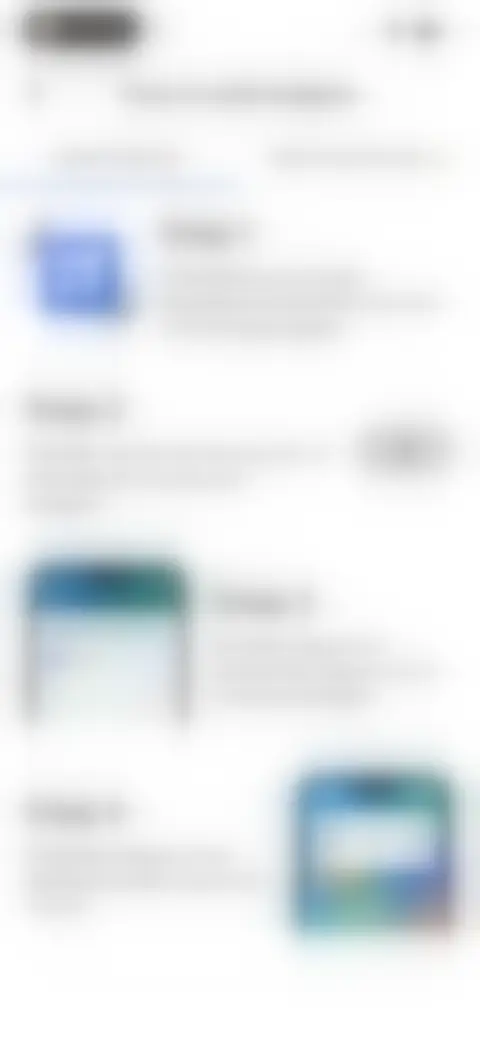 Locked screen preview