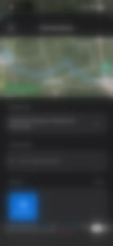 Locked screen preview