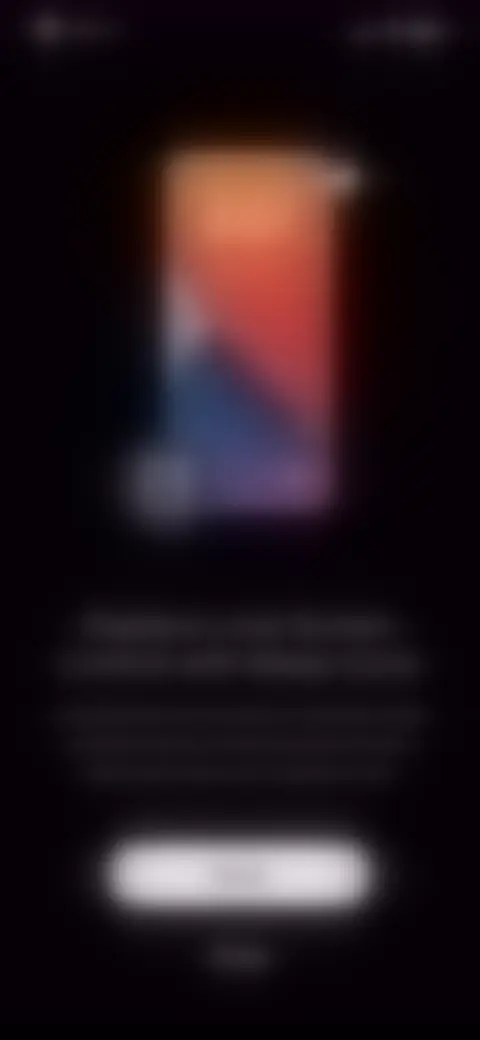 Locked screen preview