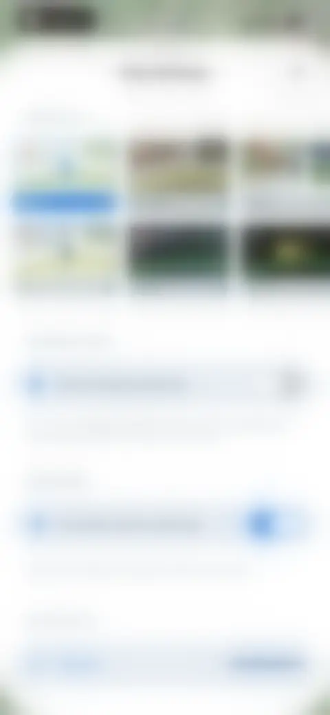 Locked screen preview