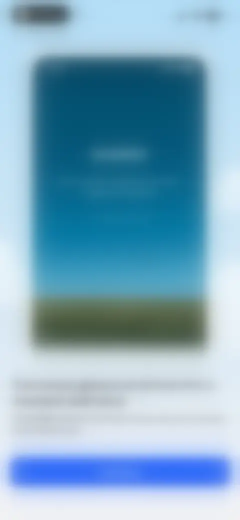 Locked screen preview