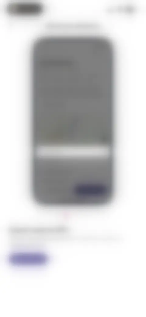 Locked screen preview