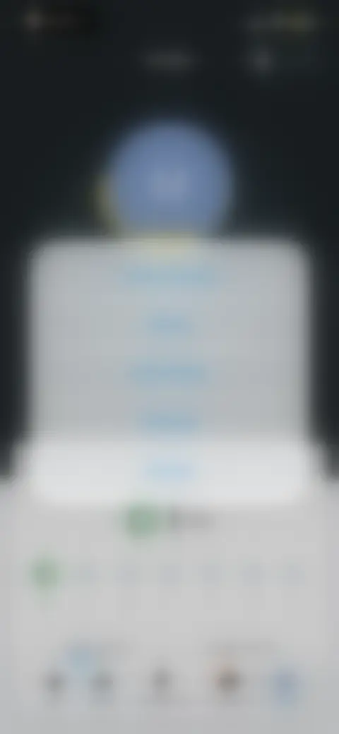 Locked screen preview