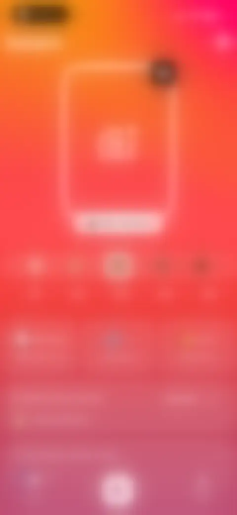 Locked screen preview