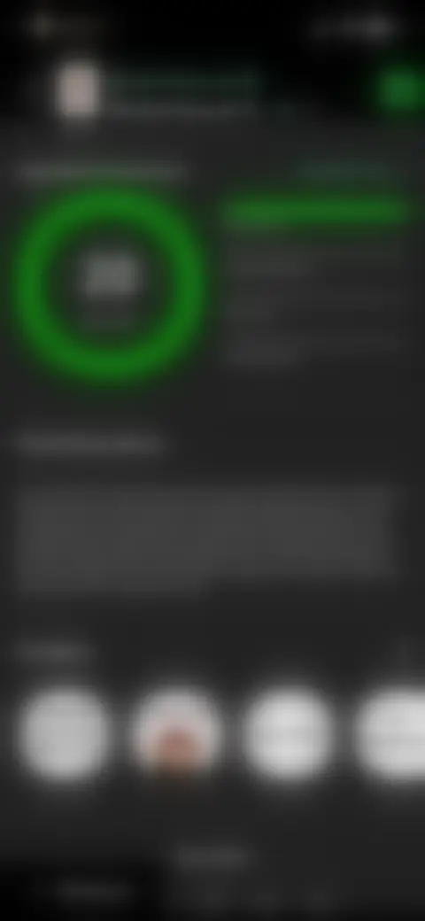 Locked screen preview