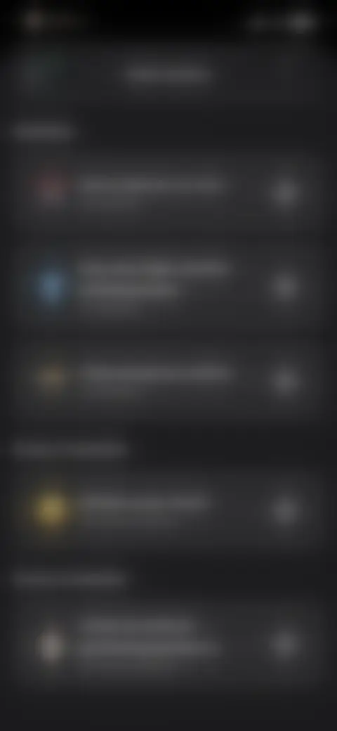 Locked screen preview