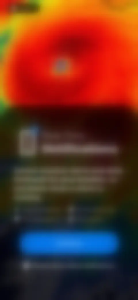 Locked screen preview
