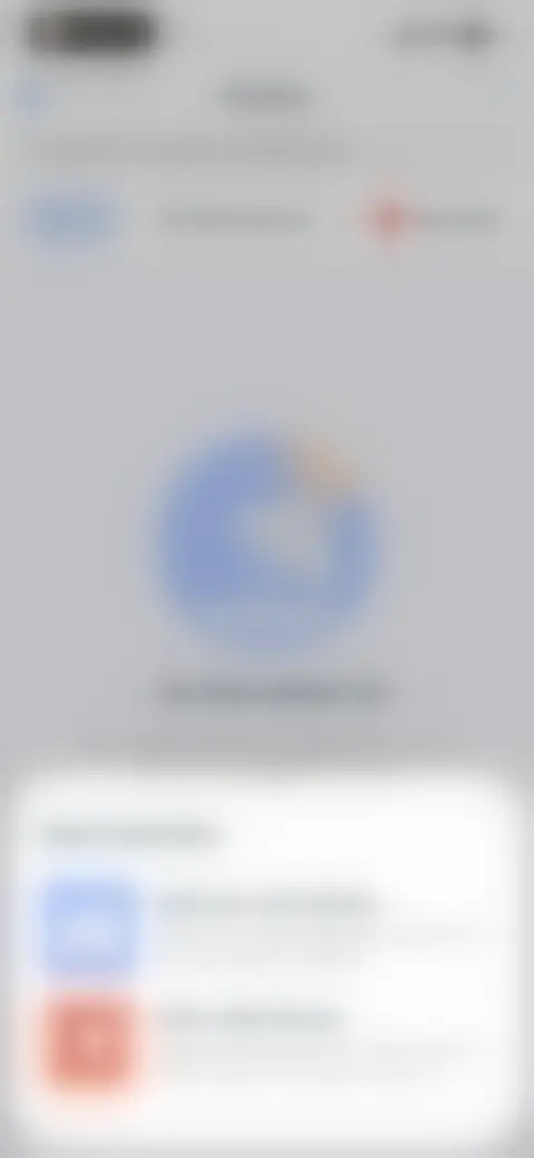 Locked screen preview