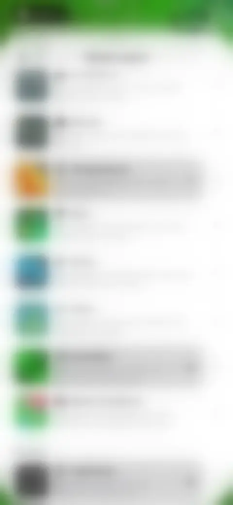 Locked screen preview