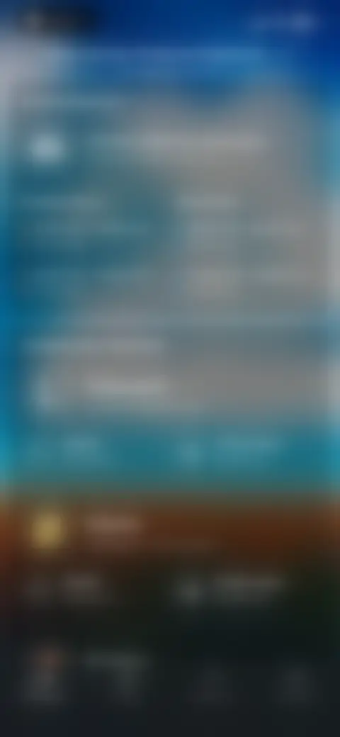 Locked screen preview