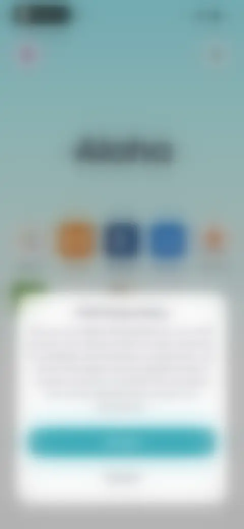Locked screen preview