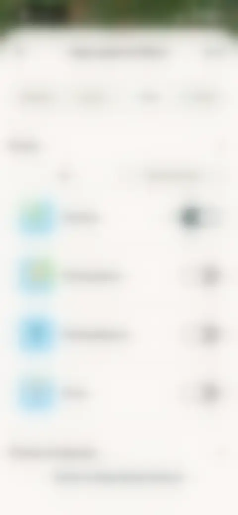 Locked screen preview