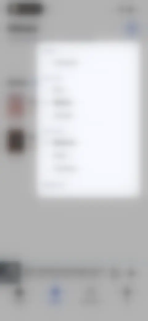 Locked screen preview