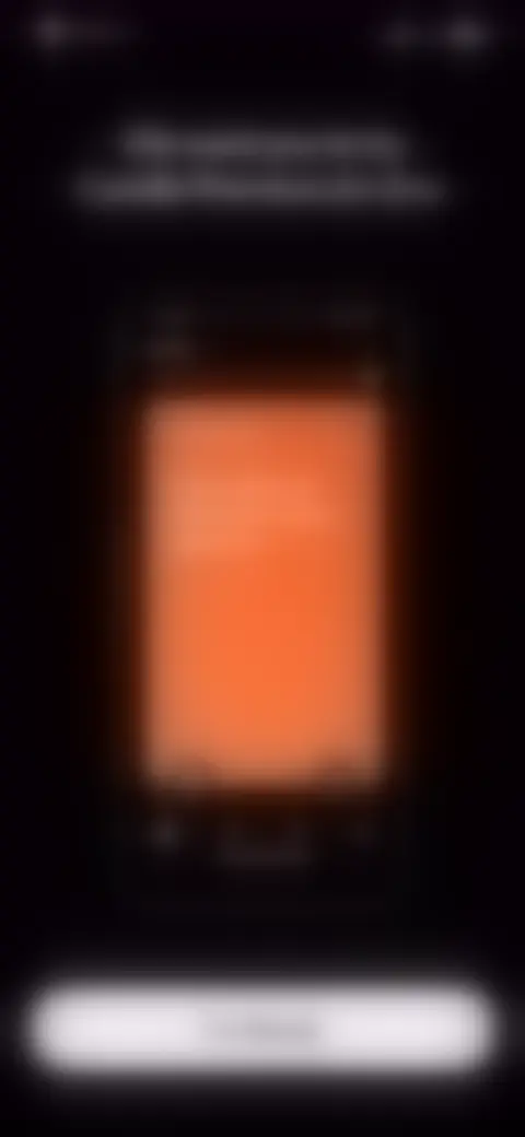 Locked screen preview
