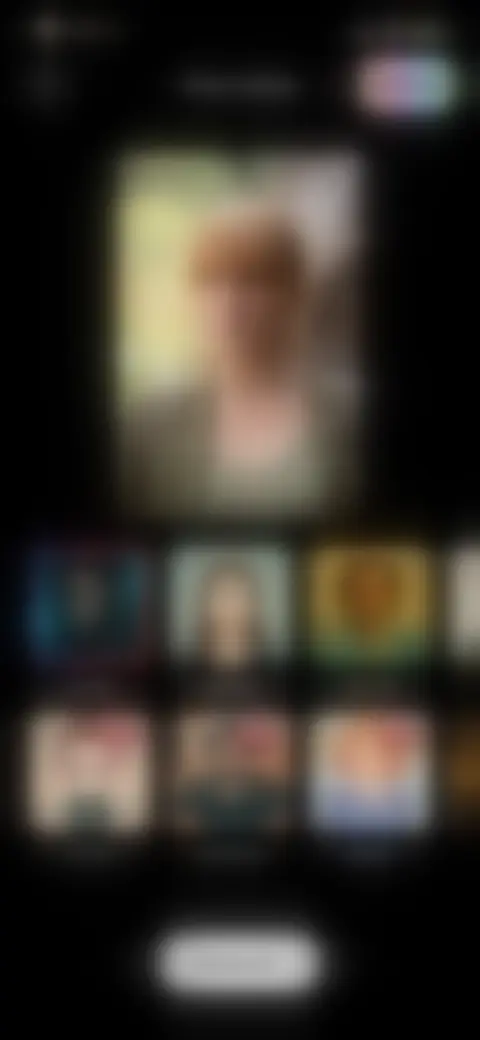 Locked screen preview