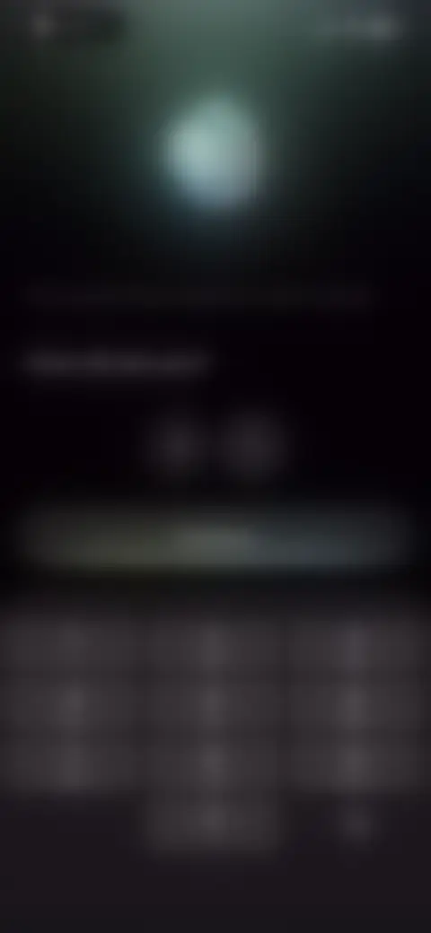Locked screen preview