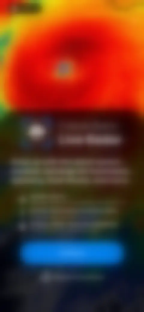 Locked screen preview