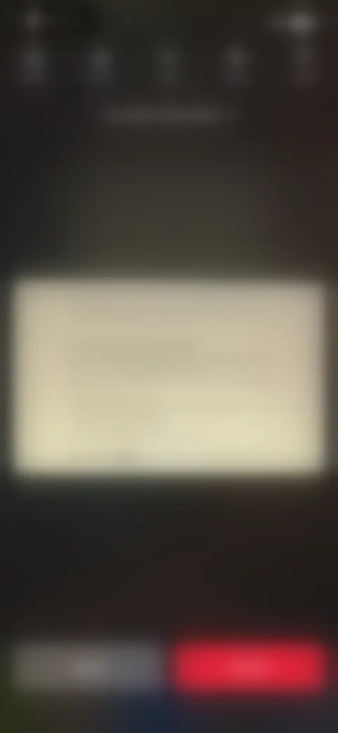 Locked screen preview