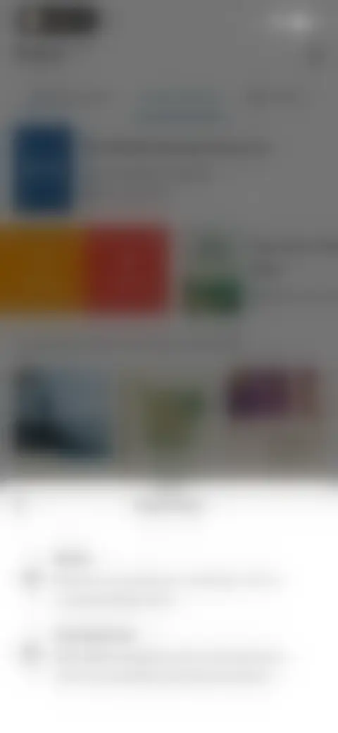 Locked screen preview